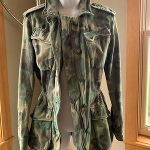 Free People Camo Jacket